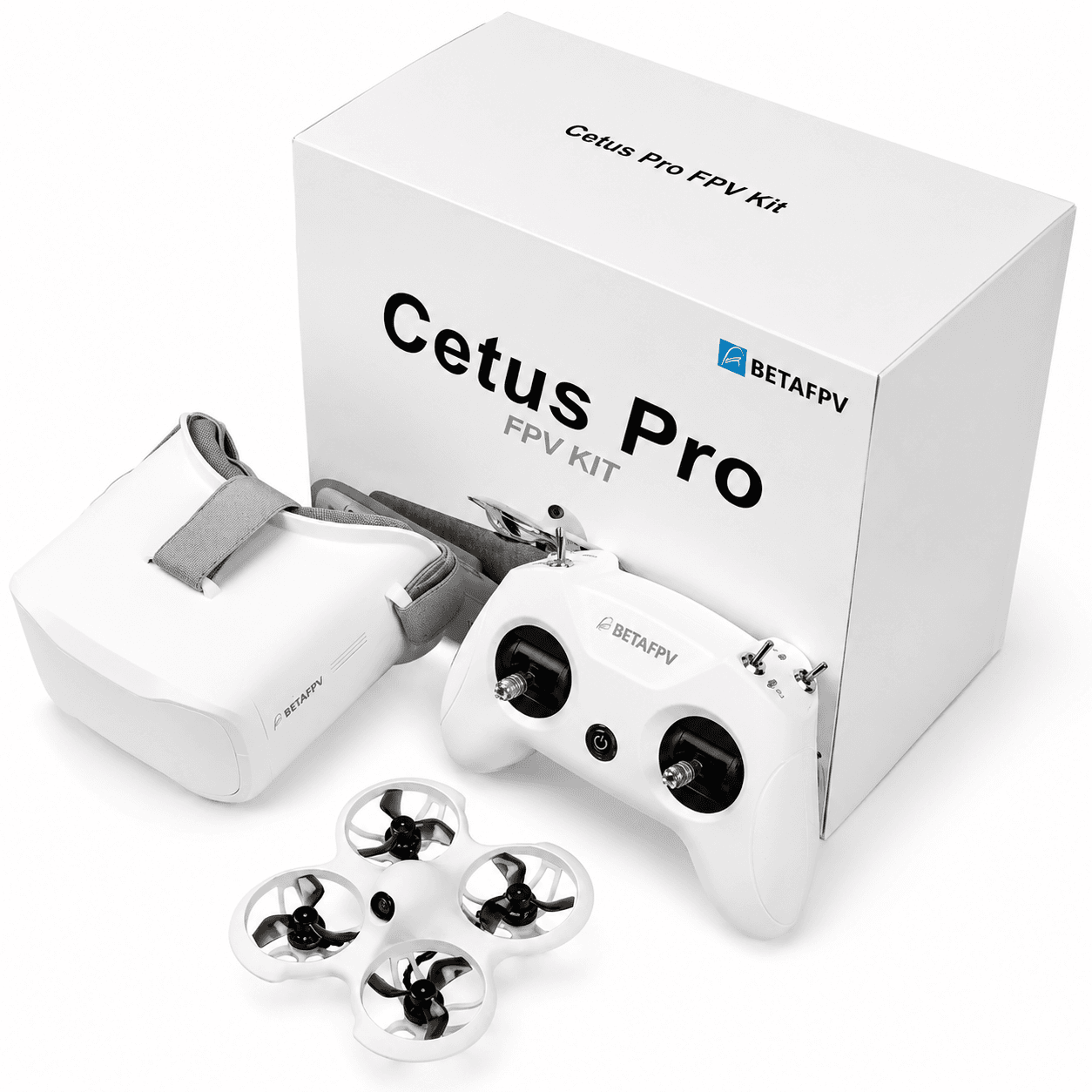 BetaFPV Cetus — a popular beginner RTF FPV drone with self-leveling and altitude-hold modes